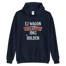 Load image into Gallery viewer, EJ 1963 Wagon Grille Badge Hoodie
